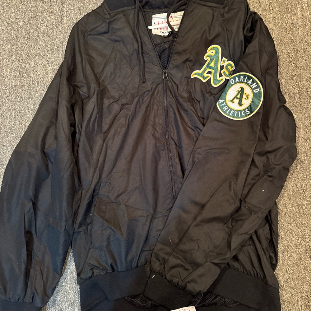 Oakland Athletics Black Jacket